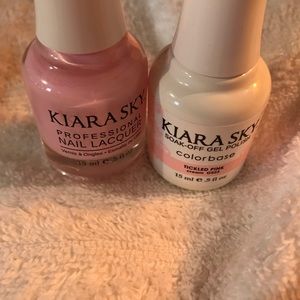 Kiara Sky Nail lacquer w/matching gel polish
